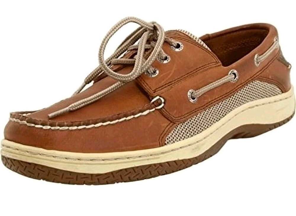 Sperry Top sider Billfish 3-Eye boat men's shoes preppy  casual size 10 brown